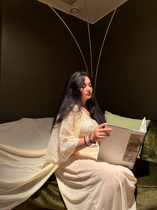 Dove Robe and Nightgown